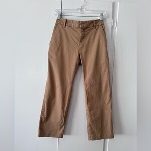 GAP Women's Tan Straight - Downtown Khaki pants- 2P